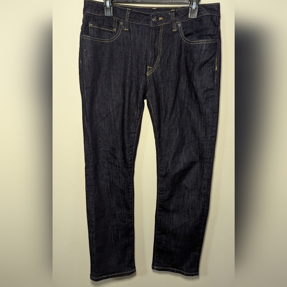 Buffalo David Bitton Straight Six Jeans Union Made Dark Wash Men's Size 32x30